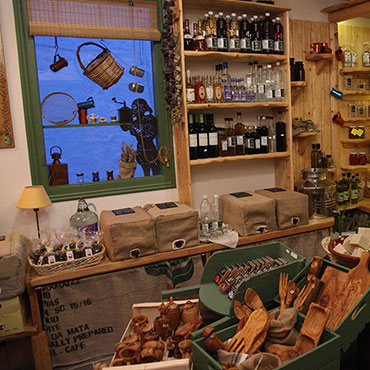 Store with traditional products in Sifnos